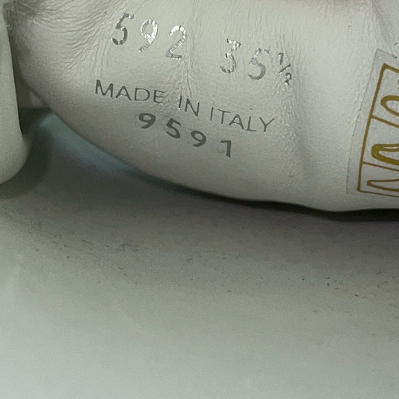 brand new never worn white prada shearling slides - Picture 2 of 3